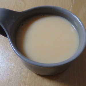 ホッと☆抹茶入り玄米茶のきなこカフェオレ♪